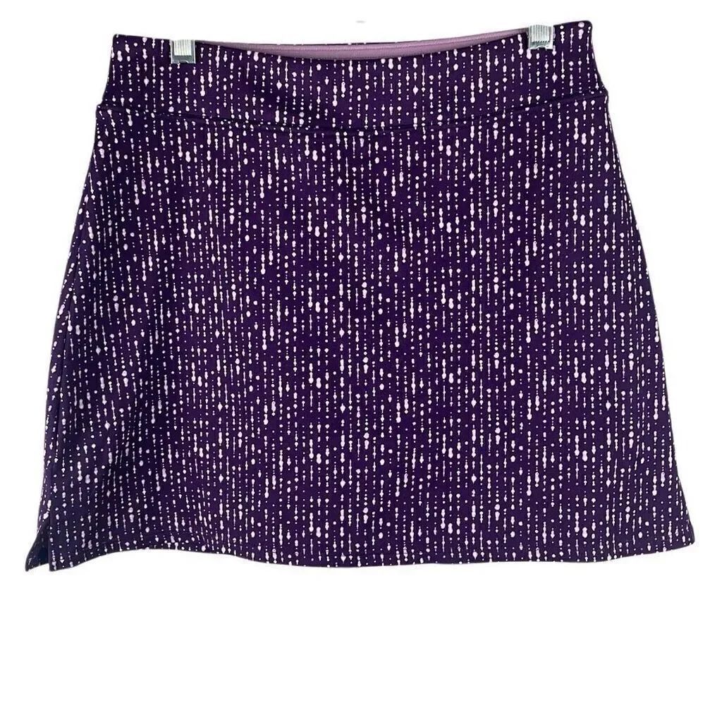 Tranquility Printed Purple Active Skort XS